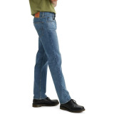 Outfit with Levi's 506 Comfort Straight Dark Wash Jeans and Shoes 2025