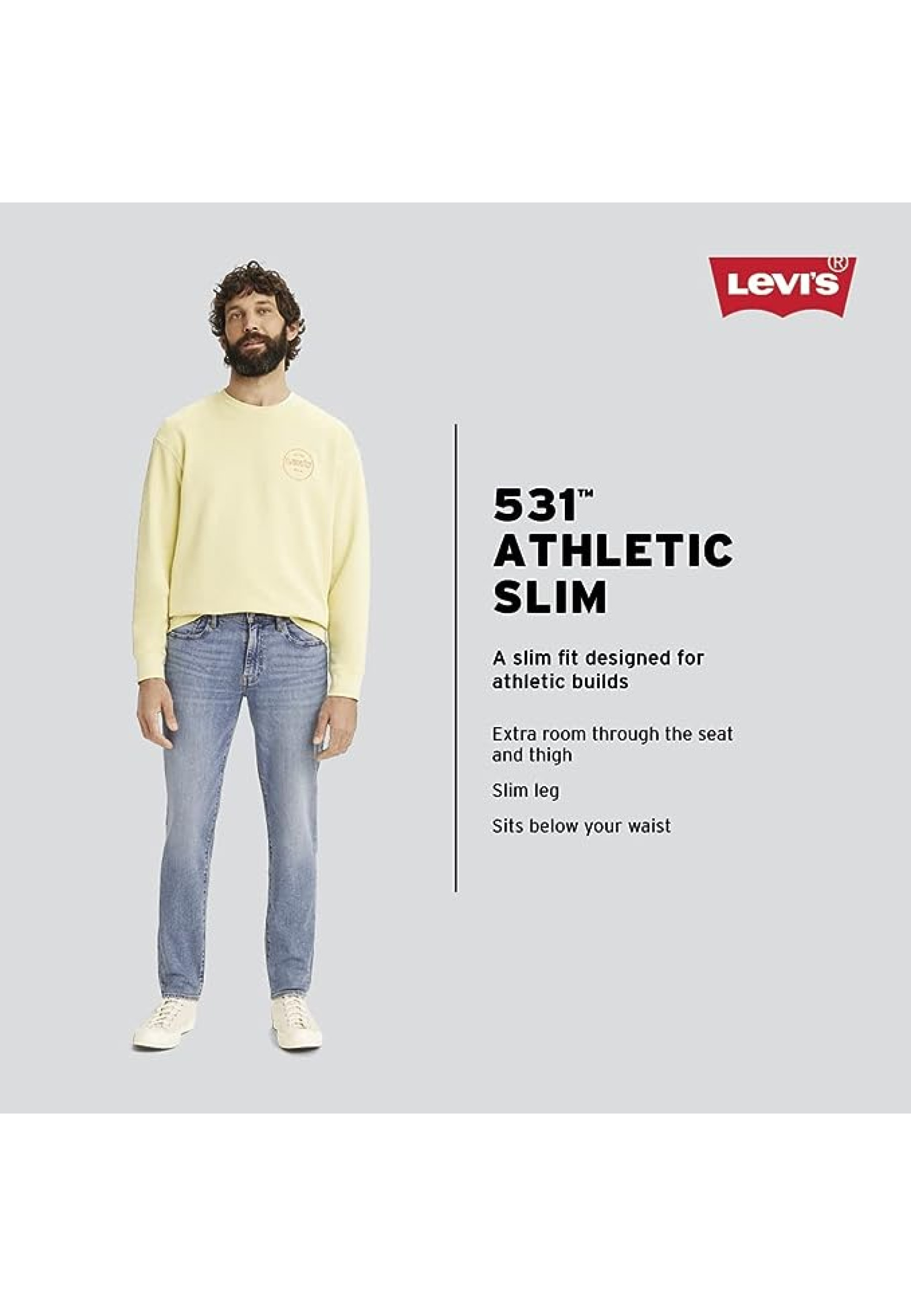 Мужские джинсы 531 Athletic Slim Jeans®   JEANS