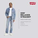 Образ з джинсами Levi's 559 Relaxed Straight Fit Mystery Man та Merrell кросівками 2026