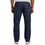 Чоловічі джинси Levi's 559 Nail Loop Knot темно-синього кольору на моделі