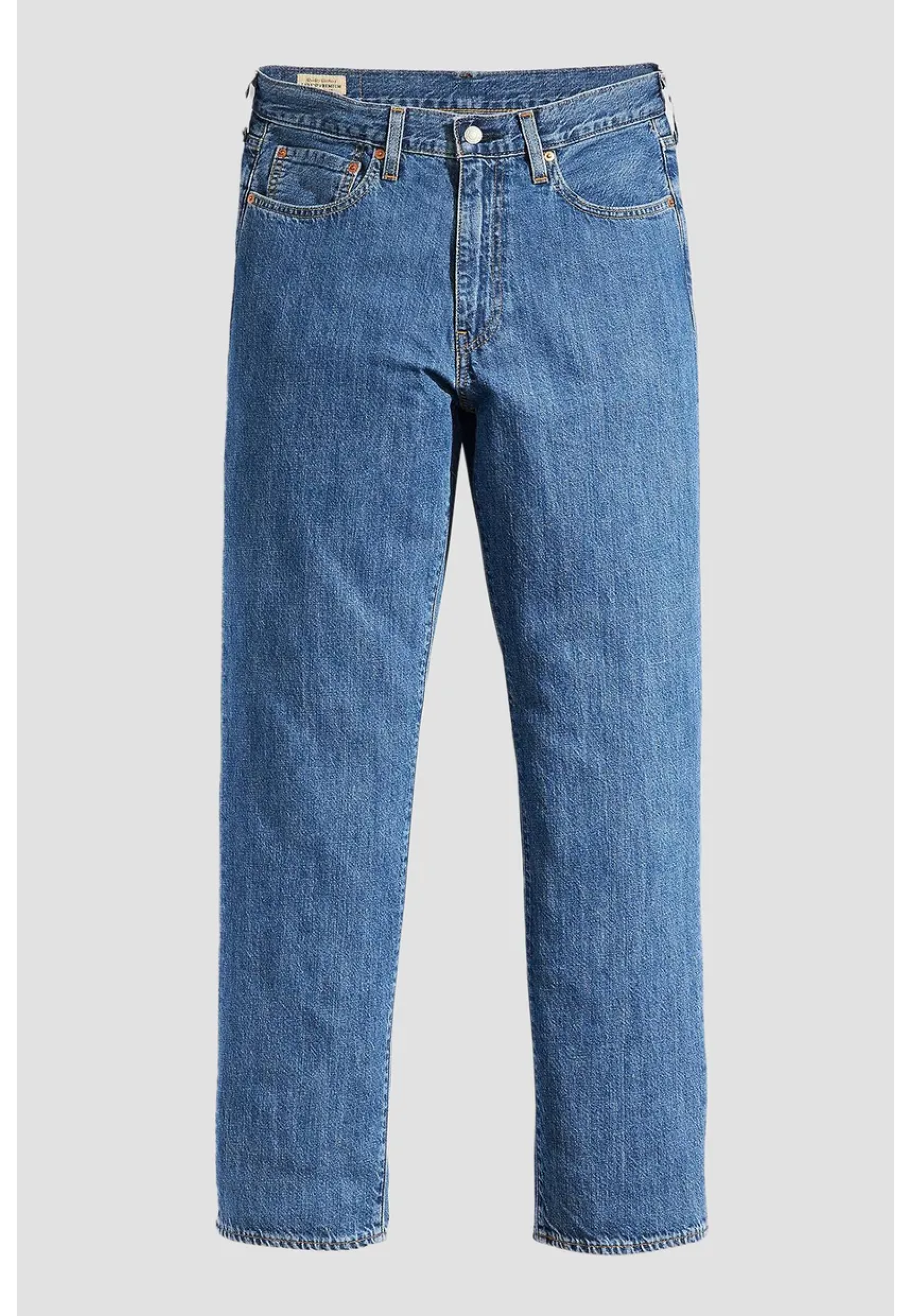 Outfit with Levi's 568 Loose Linen+ Denim Jeans Tailored Scholar on summer walk 2026