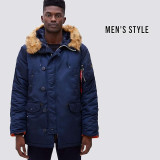 Мужская куртка Alpha Industries Men's Slim Fit N-3b Parka