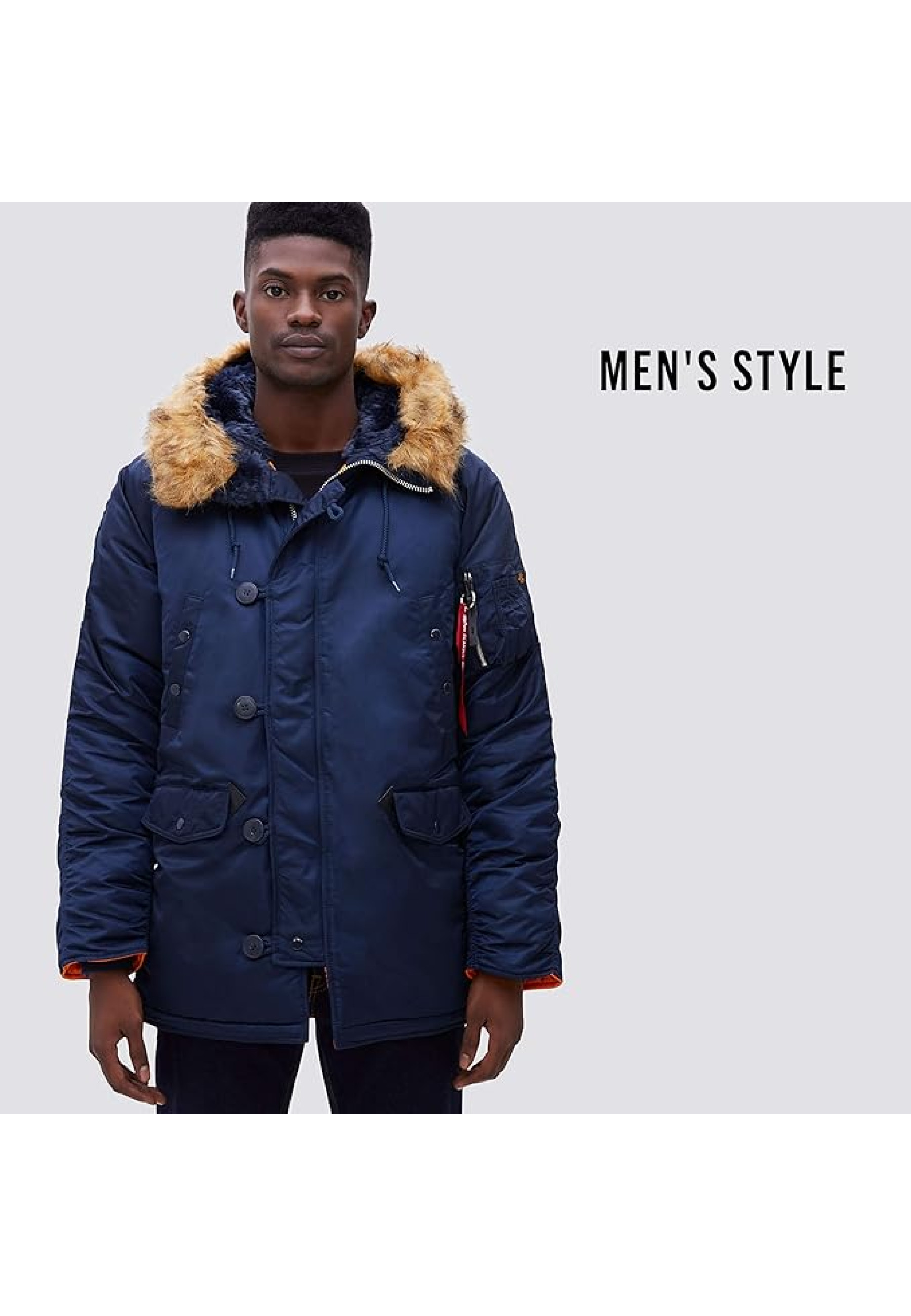 Мужская куртка Alpha Industries Men's Slim Fit N-3b Parka