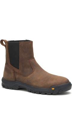 Чоловічі Шкіряні черевики Cat Footwear Men's Wheelbase Steel Toe Work Boot