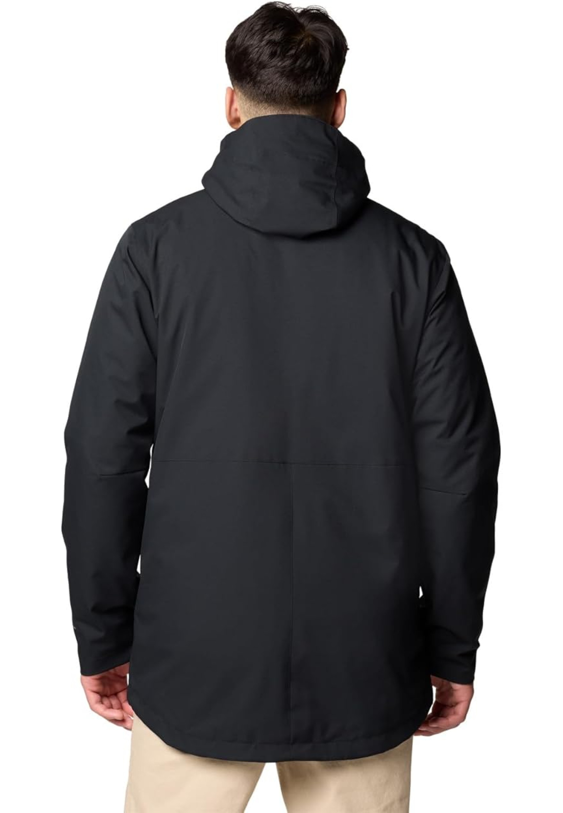 Outfit with Columbia Abiqua Falls Interchange 3-in-1 Jacket Black and jeans for active 2026 style