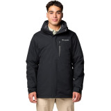 Outfit with Columbia Abiqua Falls Interchange 3-in-1 Jacket Black and jeans for active 2026 style