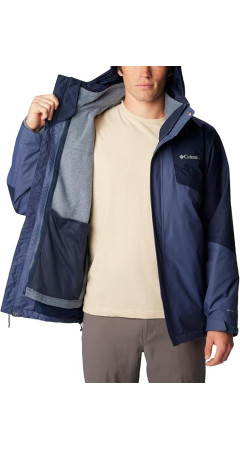 Куртка Columbia Men's Bugaboo II Fleece Interchangeable Jacket Dark Mountain, Collegiate Navy