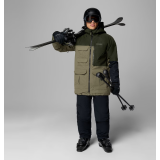 Outfit with Columbia Coreshot Ski Jacket Stone Green on the slopes 2026