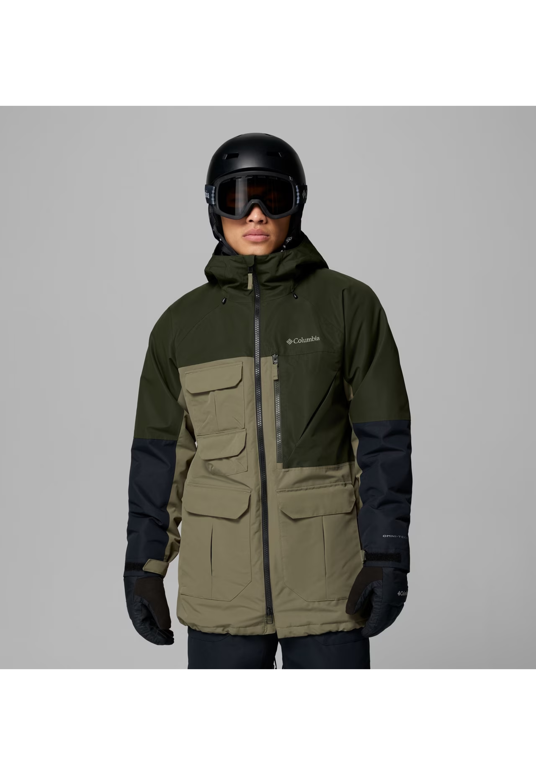 Outfit with Columbia Coreshot Ski Jacket Stone Green on the slopes 2026