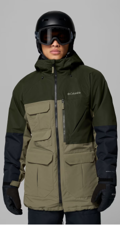 Columbia Men's Coreshot Ski Jacket Stone Green