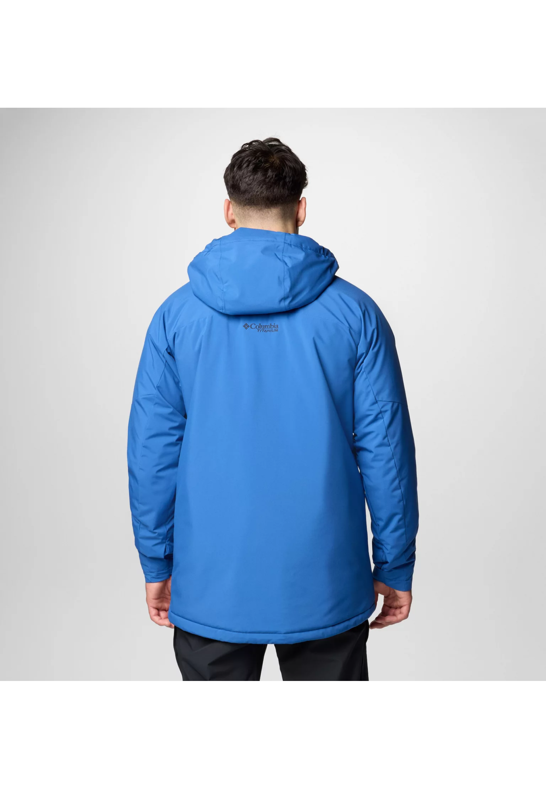 Образ с курткой Columbia Winter District III Mountain Blue Black для лыж 2025