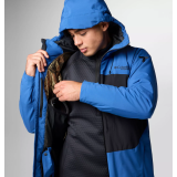 Образ с курткой Columbia Winter District III Mountain Blue Black для лыж 2025