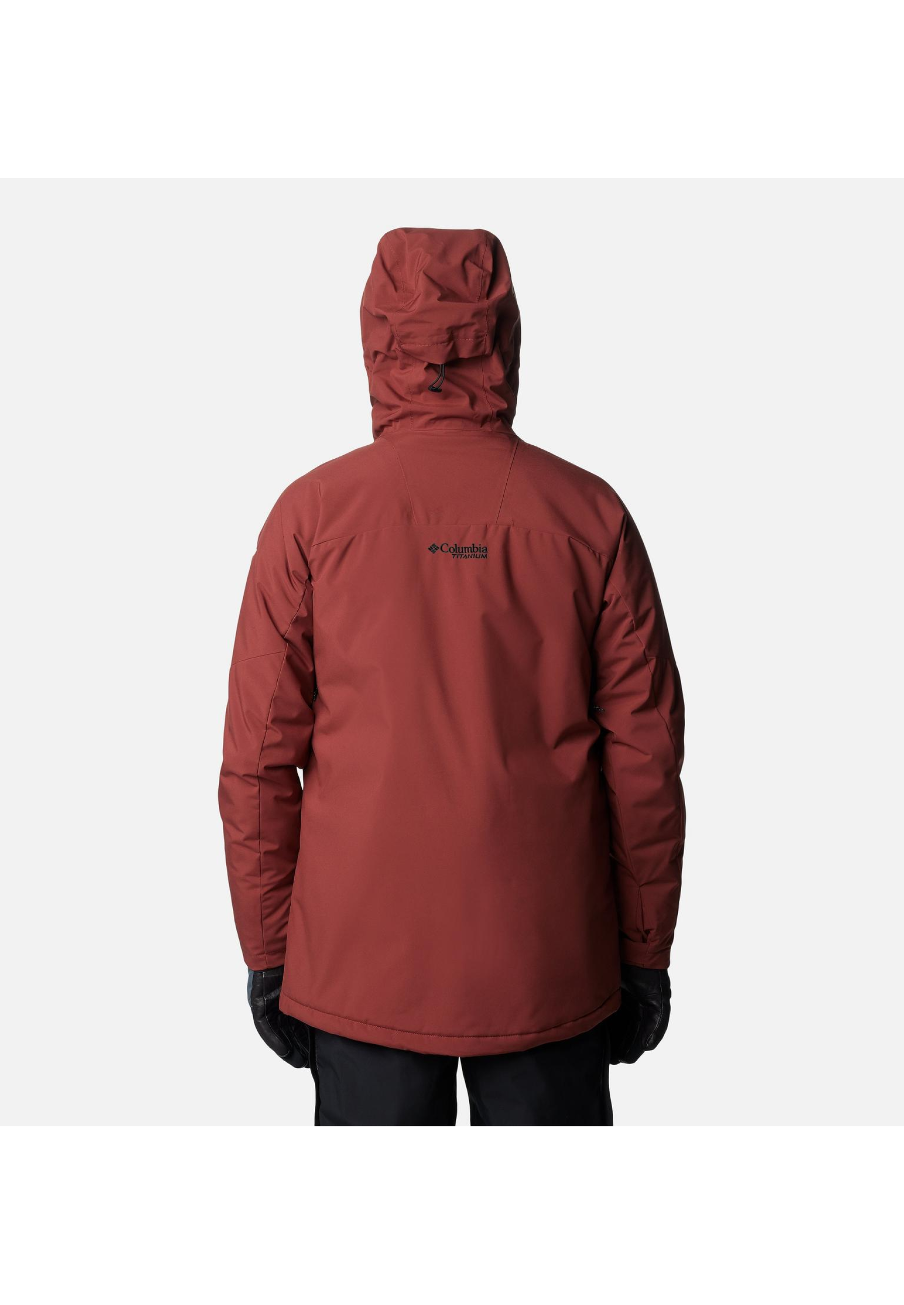 Образ з курткою Columbia Winter District III Waterproof Ski Jacket Spice Black на схилі 2026