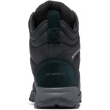 Образ с ботинками Columbia Fairbanks Omni-Heat Black/Titanium II на снегу и льду 2026