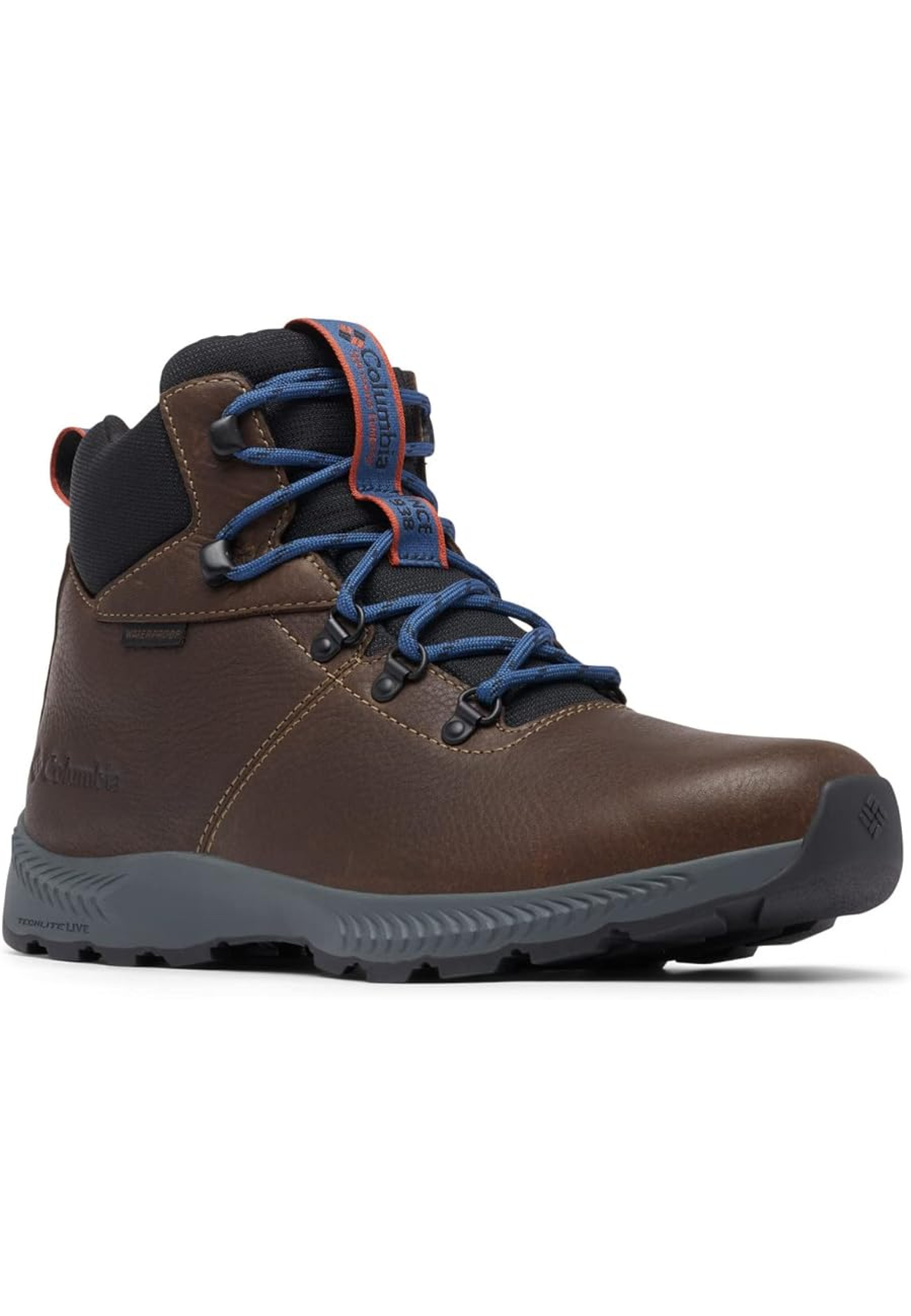Outfit with Columbia Landroamer Explorer Waterproof Boots Espresso II/Warp Red on trail 2025