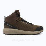 Outfit with Columbia Trailstorm Mid Waterproof Hiking Shoes Cordovan/Black and jeans for 2025 hiking