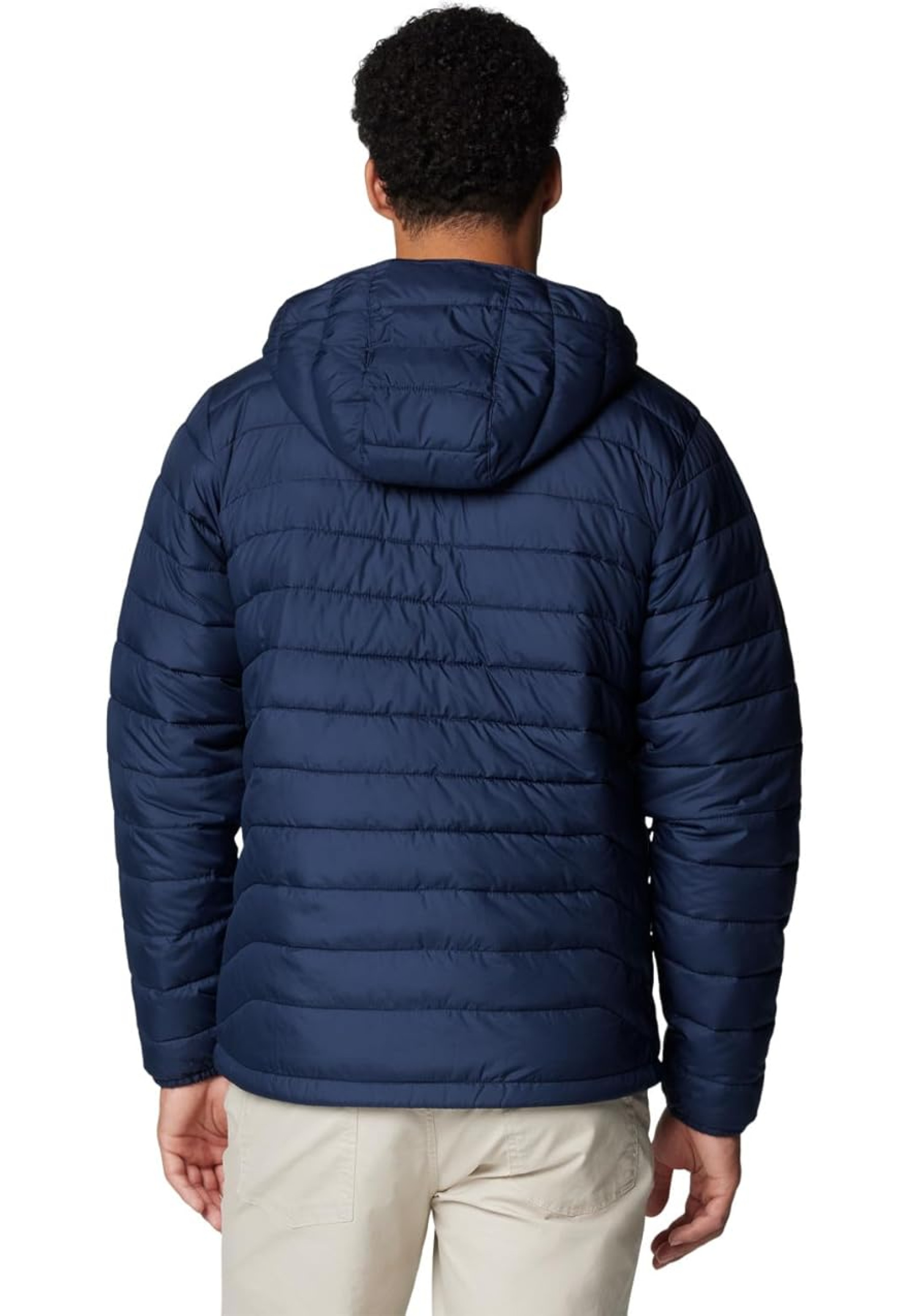 Образ с курткой Columbia Silver Falls II Hooded Jacket Navy и джинсами для активного стиля 2026