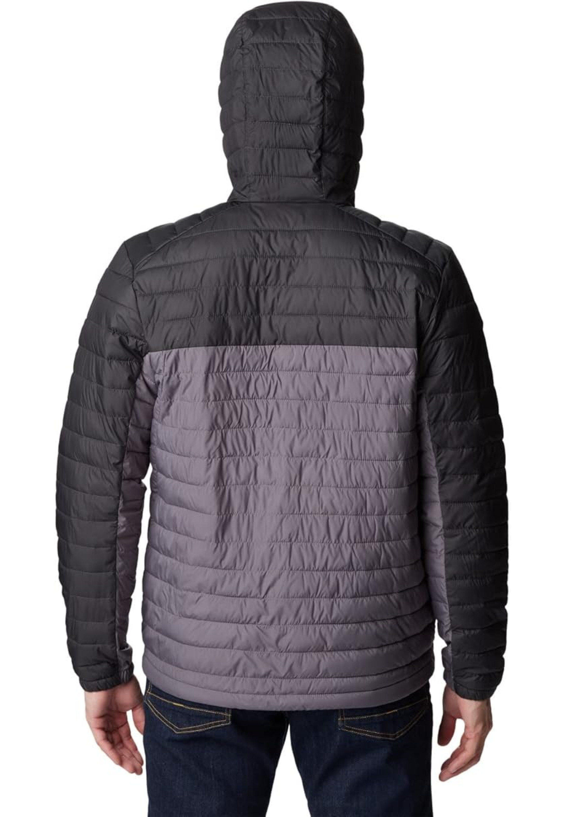 Образ з курткою Columbia Silver Falls II Hooded City Grey Shark на осінній прогулянці 2026