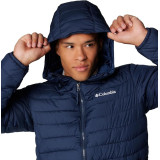 Образ с курткой Columbia Silver Falls II Hooded Jacket Navy и джинсами для активного стиля 2026