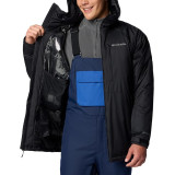 Образ з курткою Columbia Snowy Summit Jacket Dark на сніговій стежці Карпат 2026