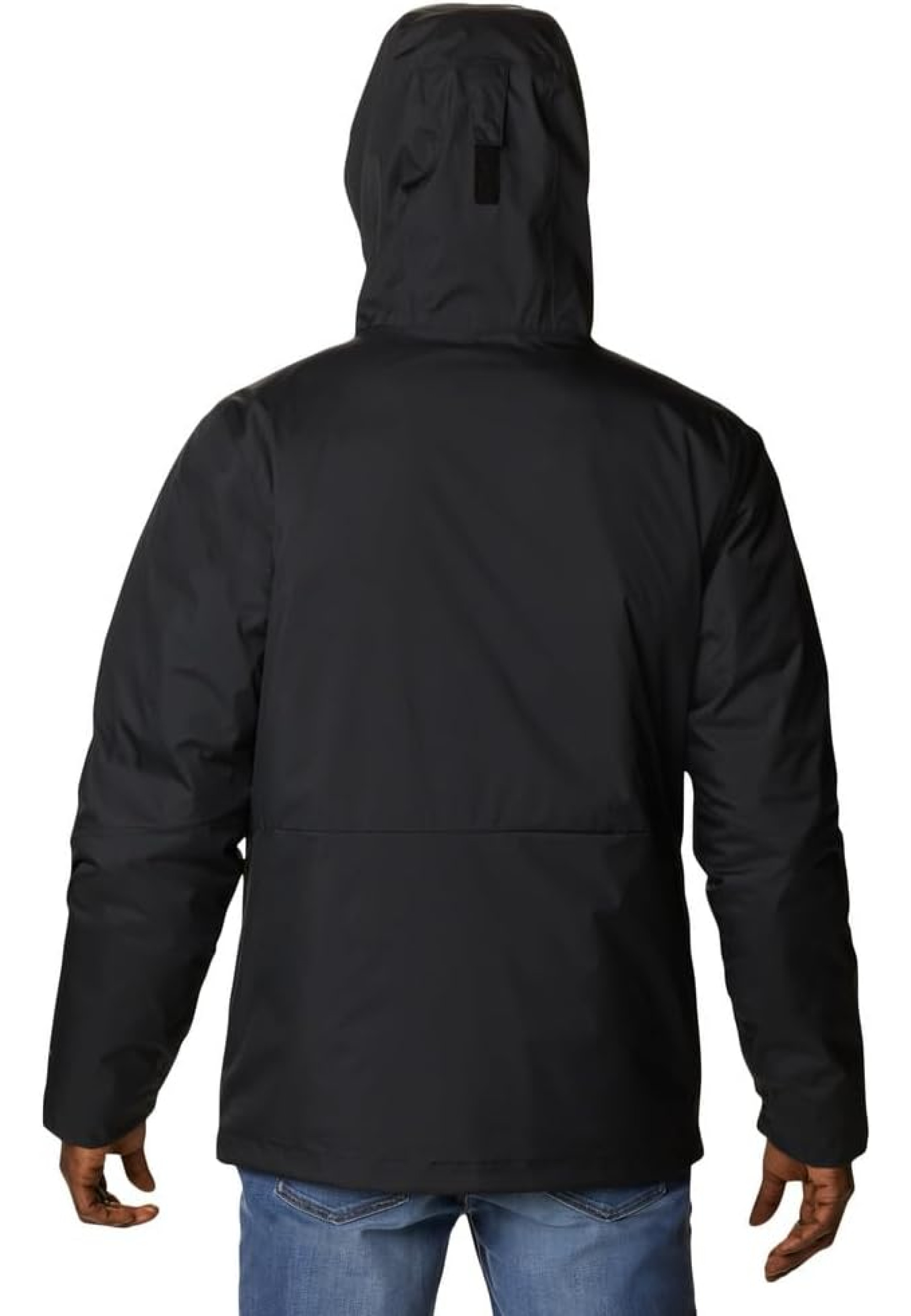 Образ з курткою Columbia Wallowa Park Interchange 3-in-1 Black та джинсами для активного стилю 2026