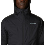 Образ з курткою Columbia Wallowa Park Interchange 3-in-1 Black та джинсами для активного стилю 2026