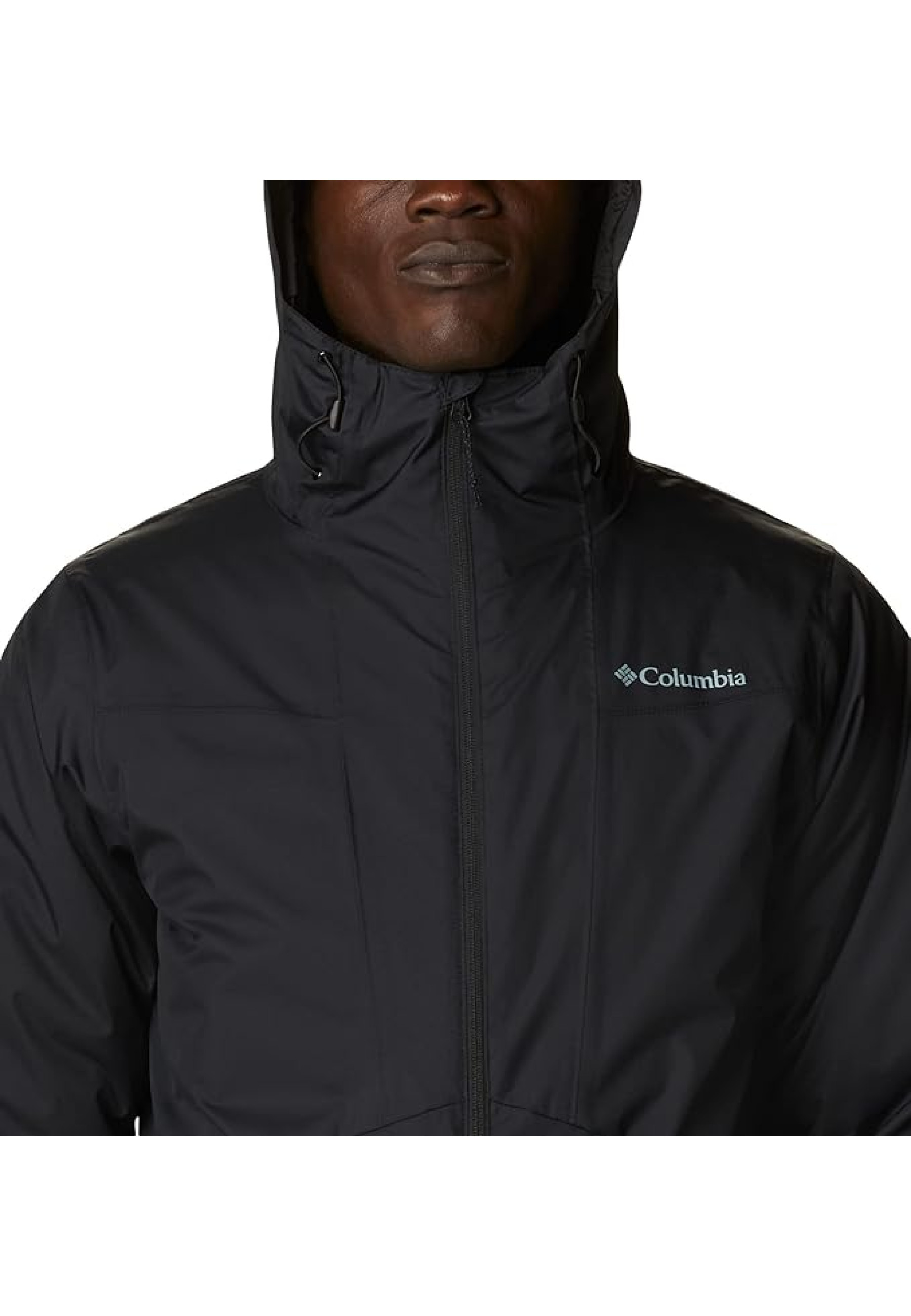 Образ з курткою Columbia Wallowa Park Interchange 3-in-1 Black та джинсами для активного стилю 2026