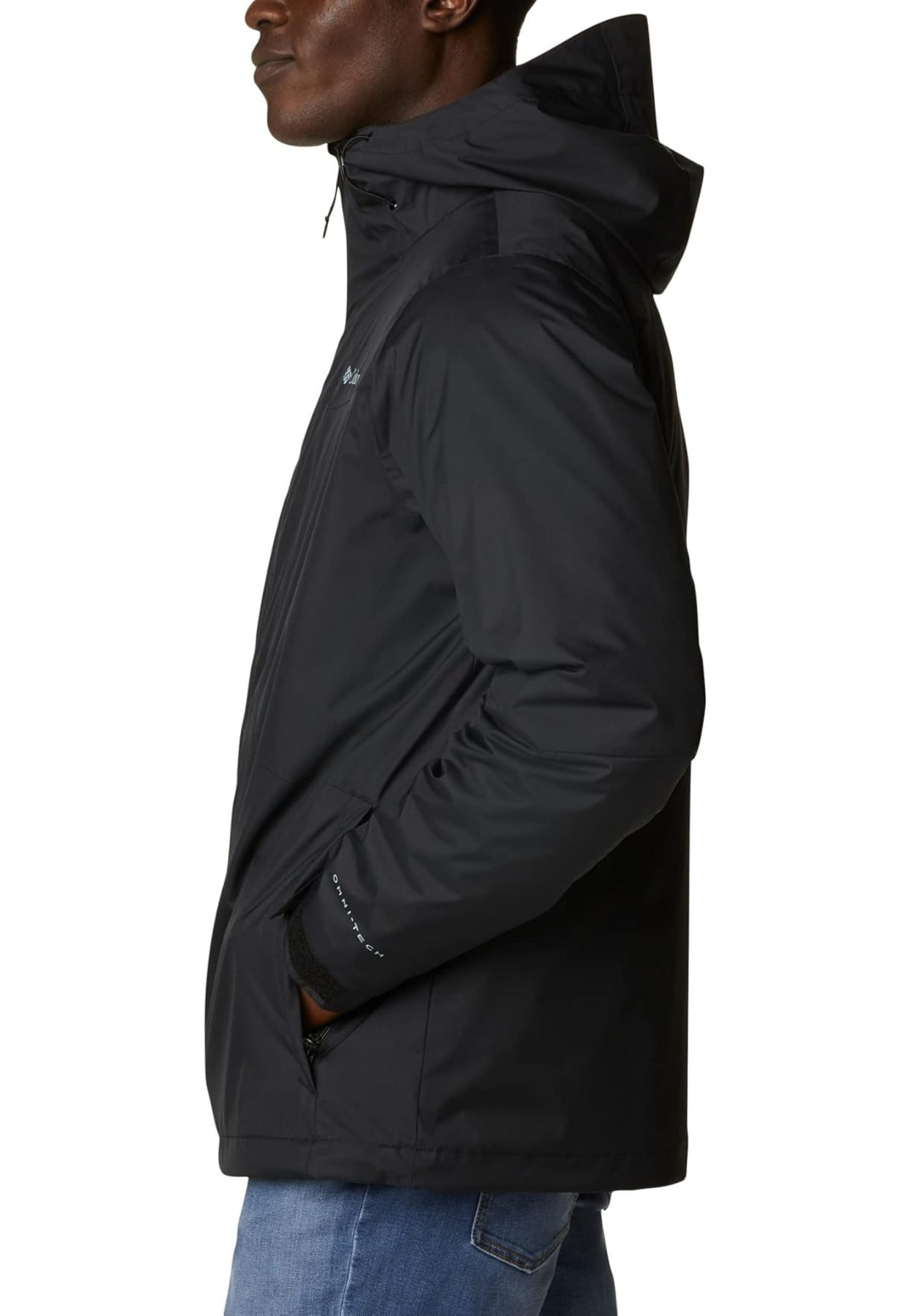 Образ з курткою Columbia Wallowa Park Interchange 3-in-1 Black та джинсами для активного стилю 2026