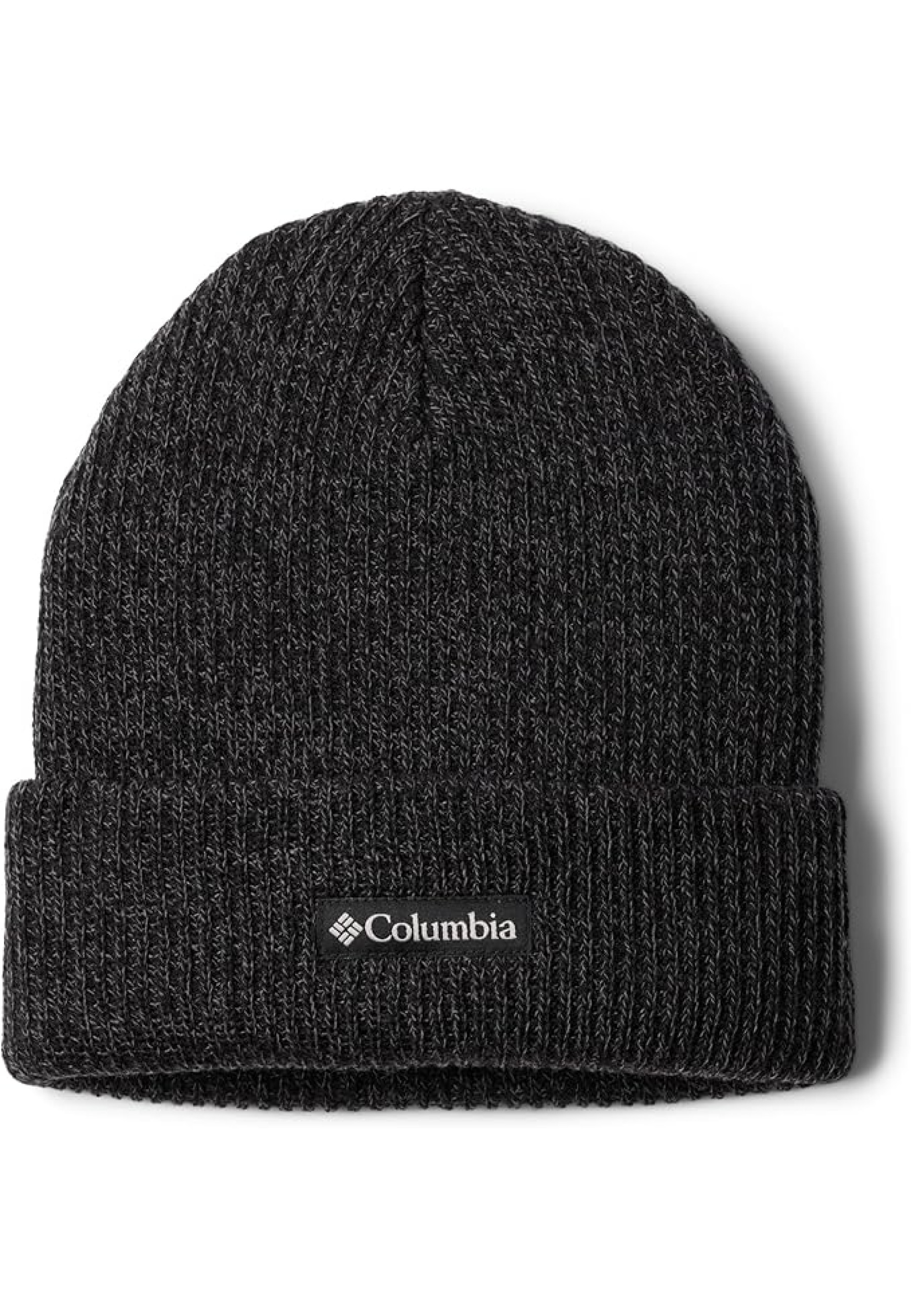 Образ з шапкою Columbia Whirlibird Cuffed Beanie Black/Graphite та курткою для активного стилю 2026