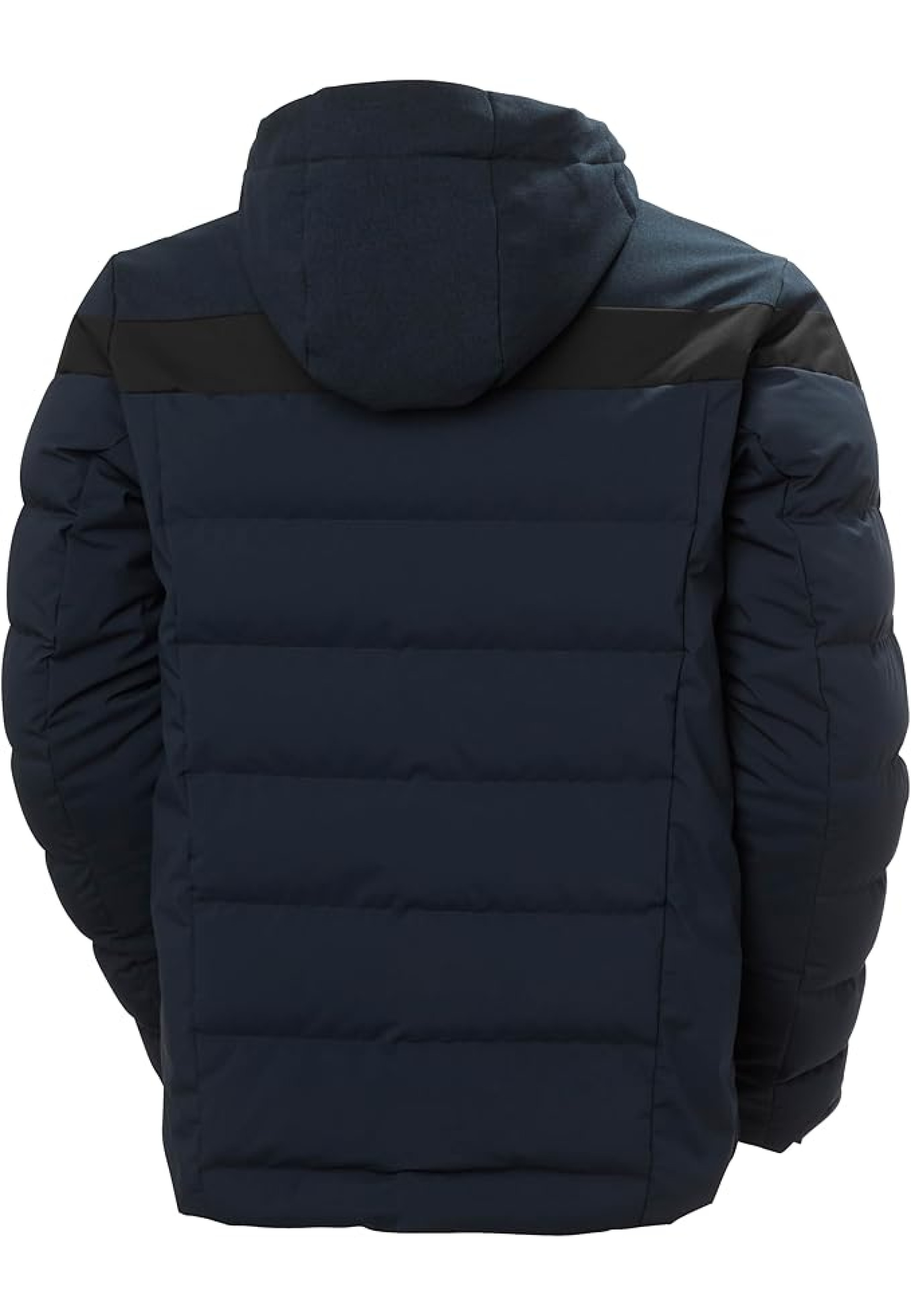 Образ с курткой Helly-Hansen Bossanova Puffy Jacket Navy Heather и джинсами для outdoor стиля 2026