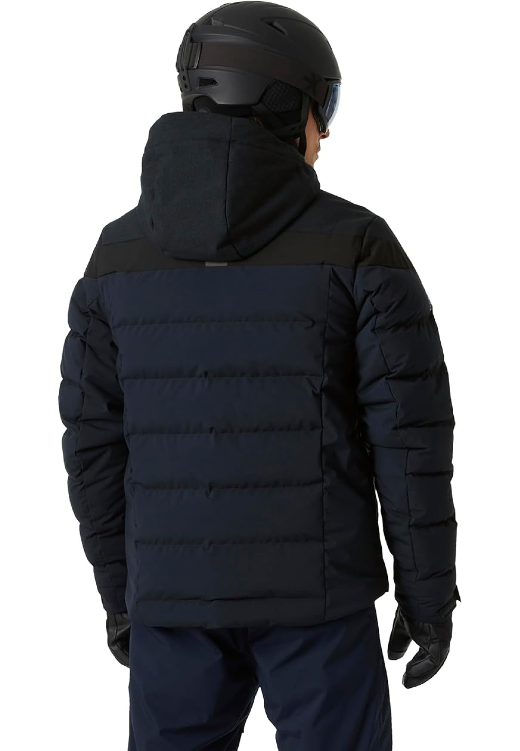 Образ с курткой Helly-Hansen Bossanova Puffy Jacket Navy Heather и джинсами для outdoor стиля 2026