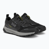 Чоловічі трекінгові черевики Helly Hansen GOBI 2 Waterproof HT Black/Sweet на гірській стежці