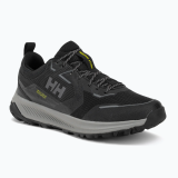 Чоловічі трекінгові черевики Helly Hansen GOBI 2 Waterproof HT Black/Sweet на гірській стежці