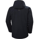 Чоловіча куртка Helly Hansen Juniper 3.0 Navy у зимовому образі на снігу