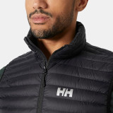 Outfit with Helly Hansen Sirdal Insulated Vest Black and jacket for outdoor style 2026