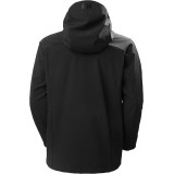 Outfit with Helly Hansen Odin Mountain Softshell Jacket Black in mountains with jeans 2025