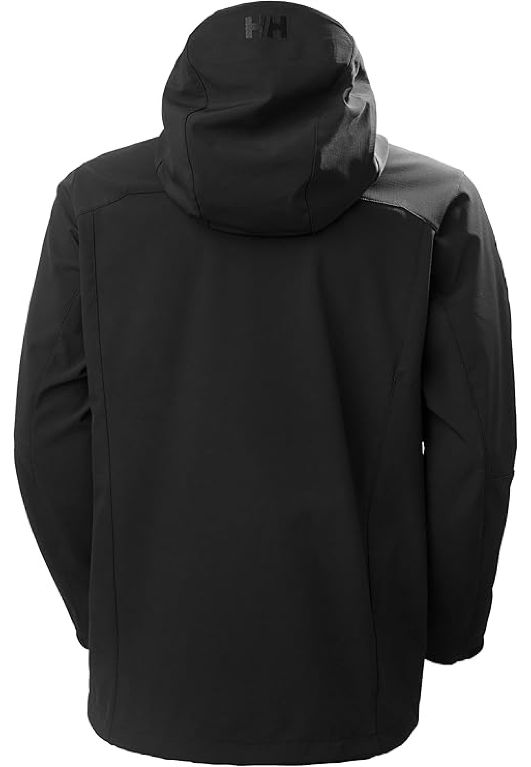 Outfit with Helly Hansen Odin Mountain Softshell Jacket Black in mountains with jeans 2025