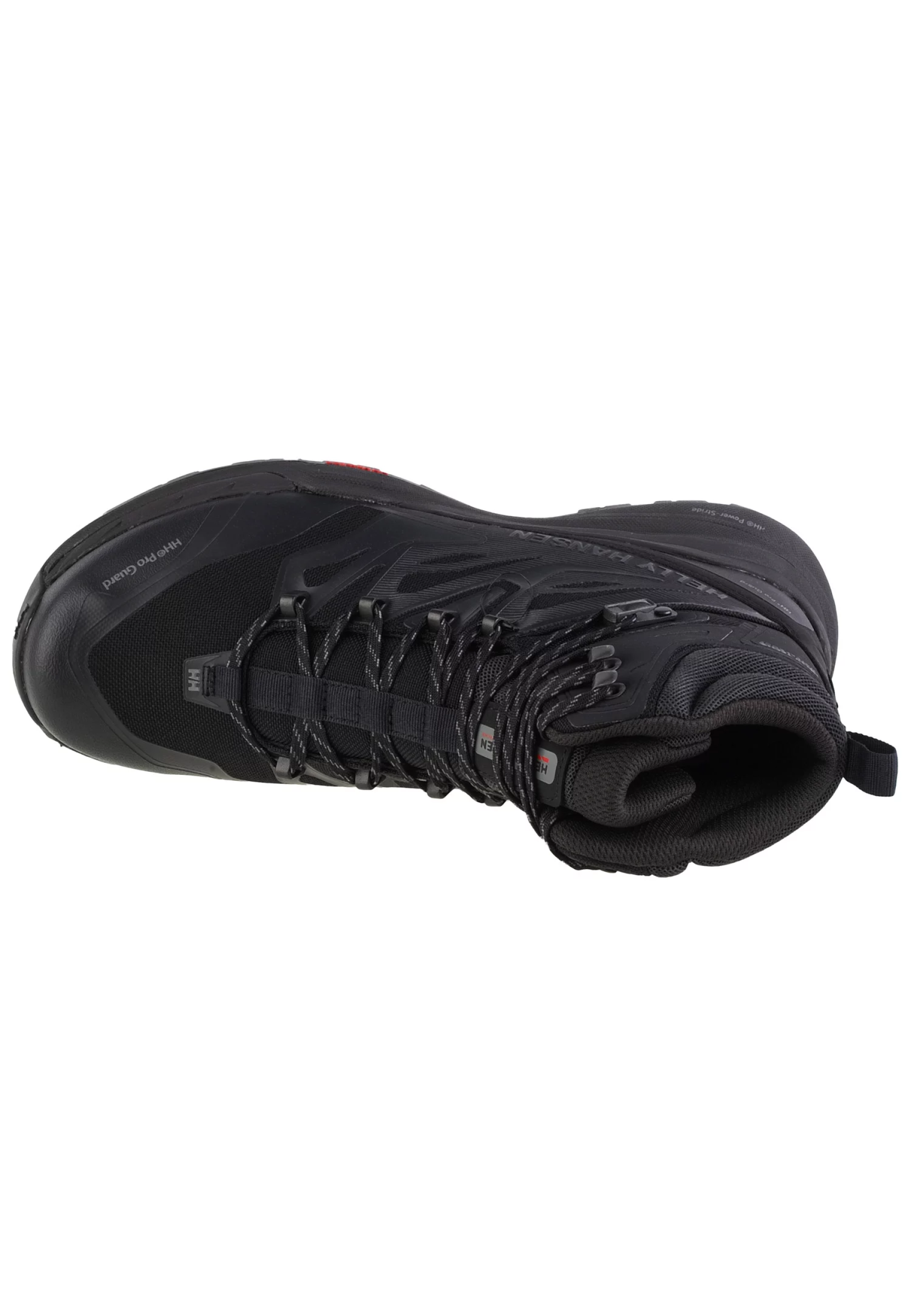 Образ с ботинками Helly Hansen Traverse Helly Tech Waterproof Hiking Boots Black и джинсами для активного стиля 2026