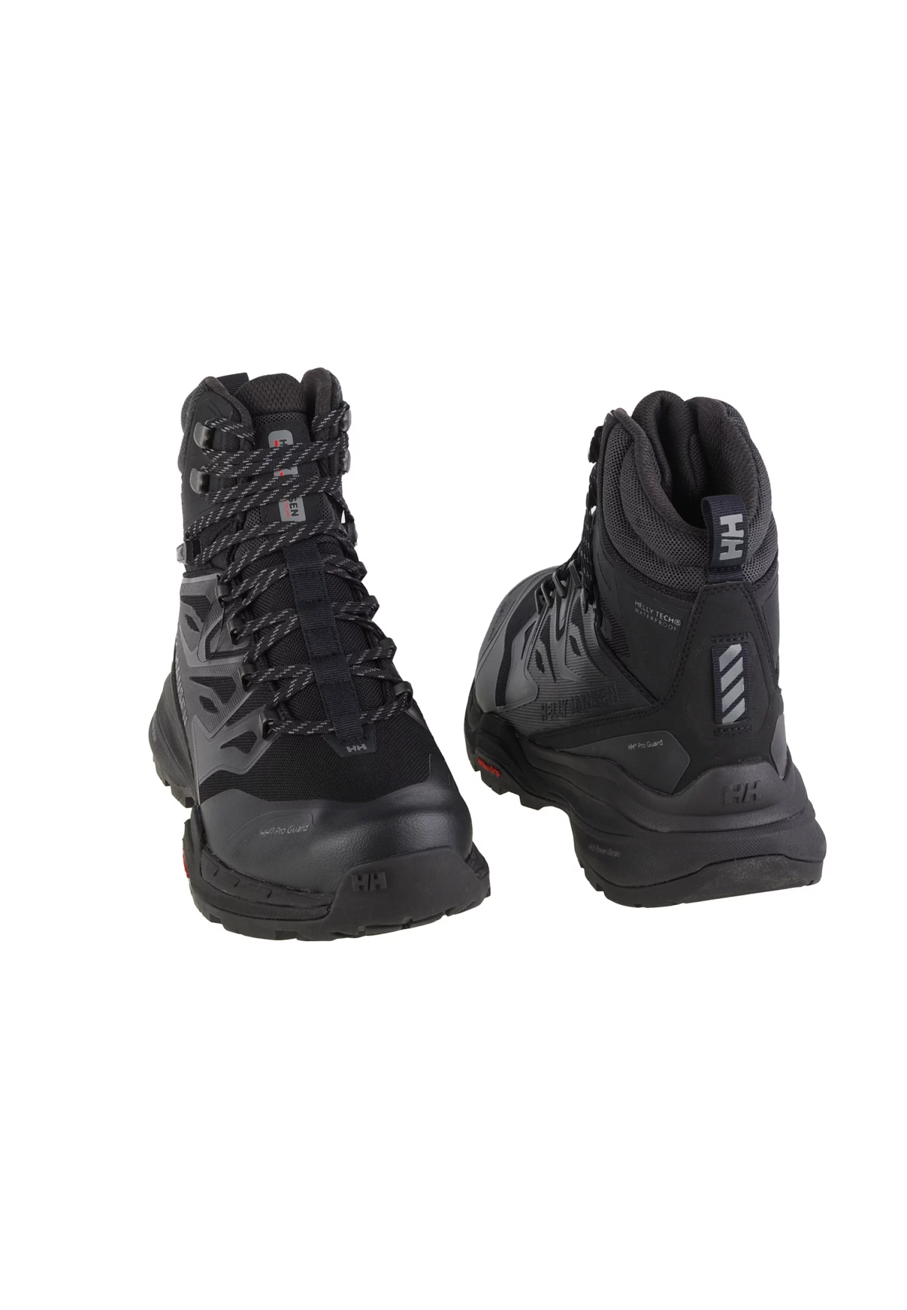 Образ с ботинками Helly Hansen Traverse Helly Tech Waterproof Hiking Boots Black и джинсами для активного стиля 2026