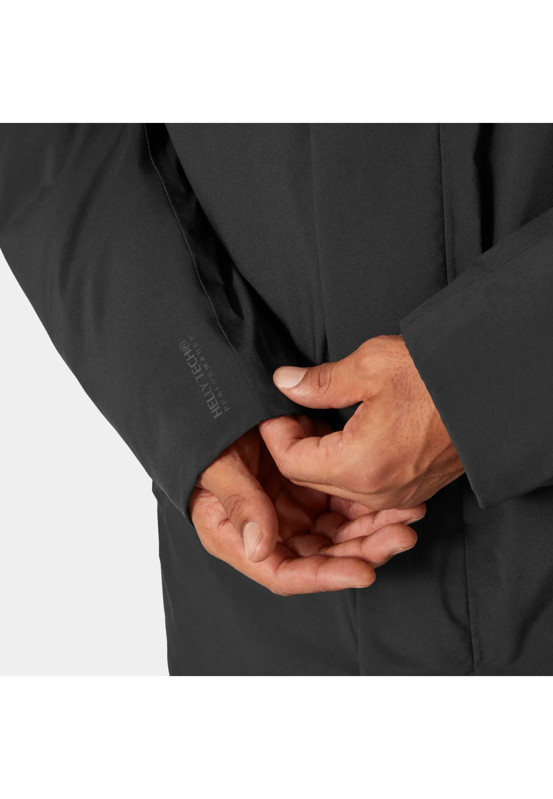 Образ с курткой Helly Hansen Urban Pro Helly Tech Down Coat Black и джинсами для урбан стиля 2026