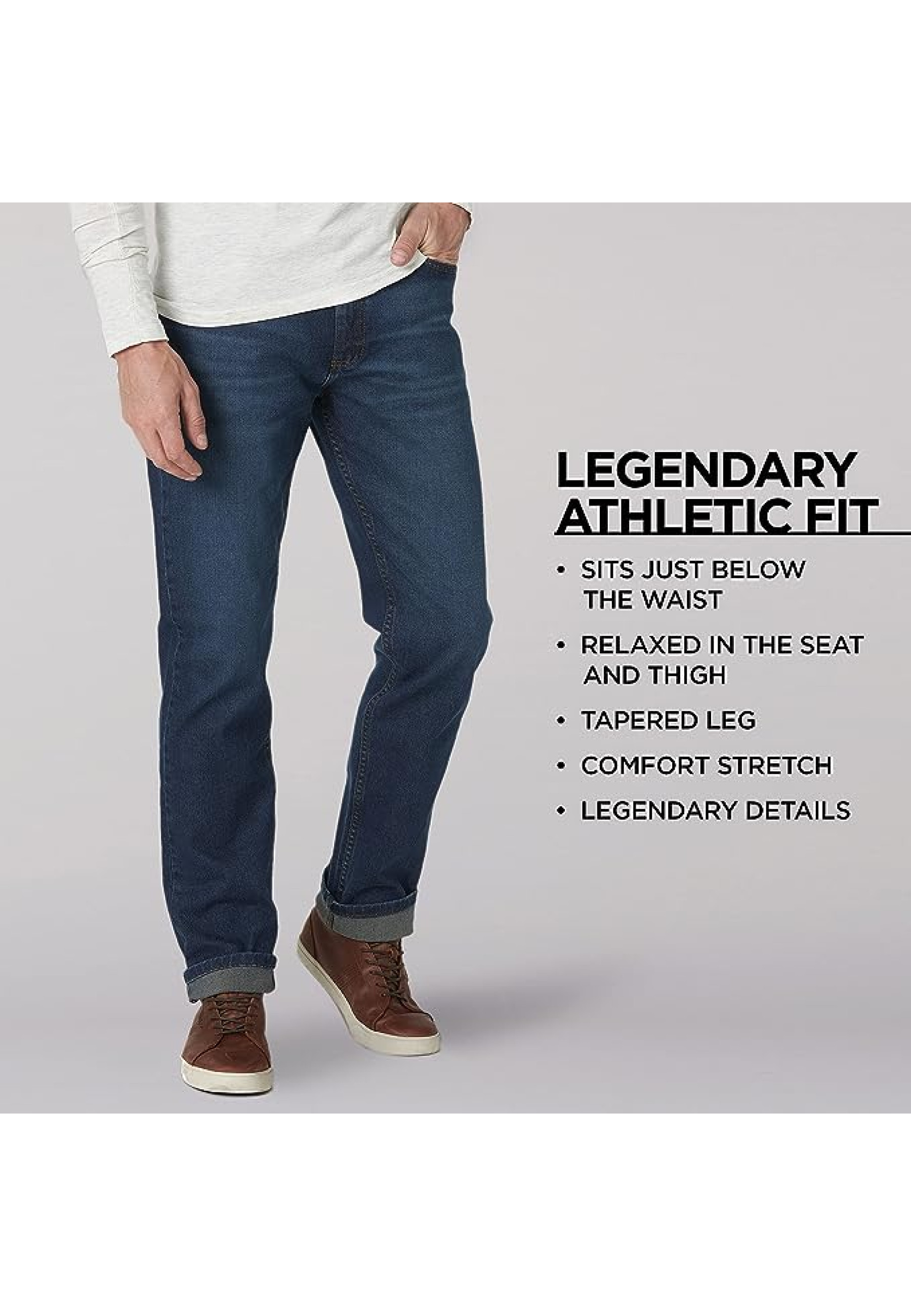 Чоловічі джинси Lee Men's Legendary Athletic Taper Jean