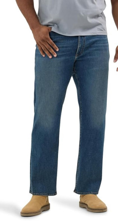 Lee Men's Extreme Motion Relaxed Straight Jean Warrior