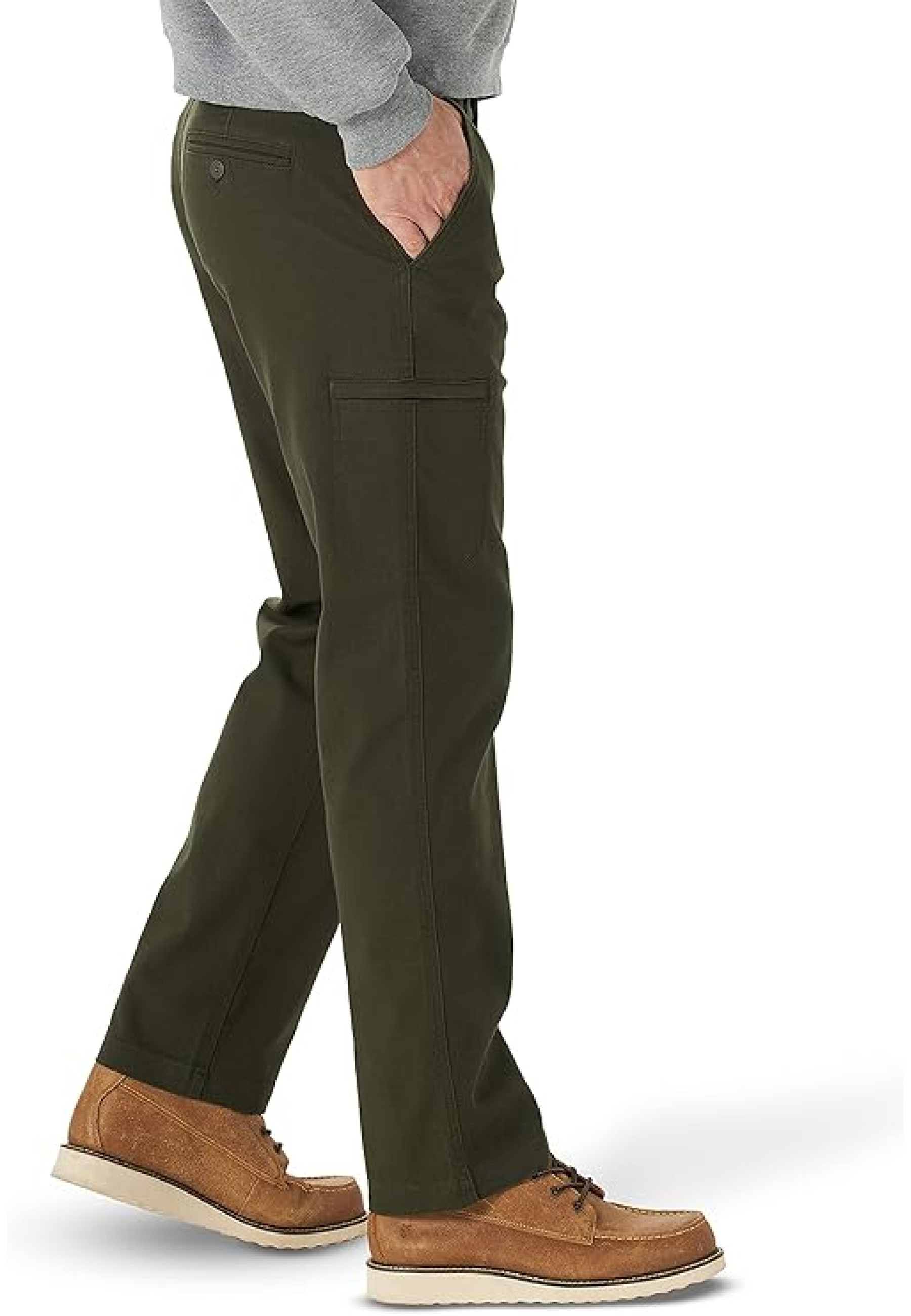 Чоловічі джинси Lee Men's Extreme Motion Canvas Cargo Pant Frontier Olive від Jeansok