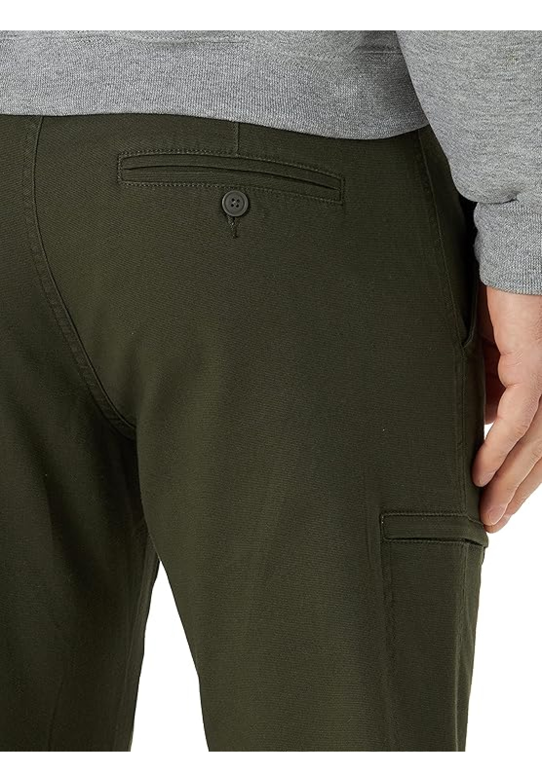 Чоловічі джинси Lee Men's Extreme Motion Canvas Cargo Pant Frontier Olive від Jeansok