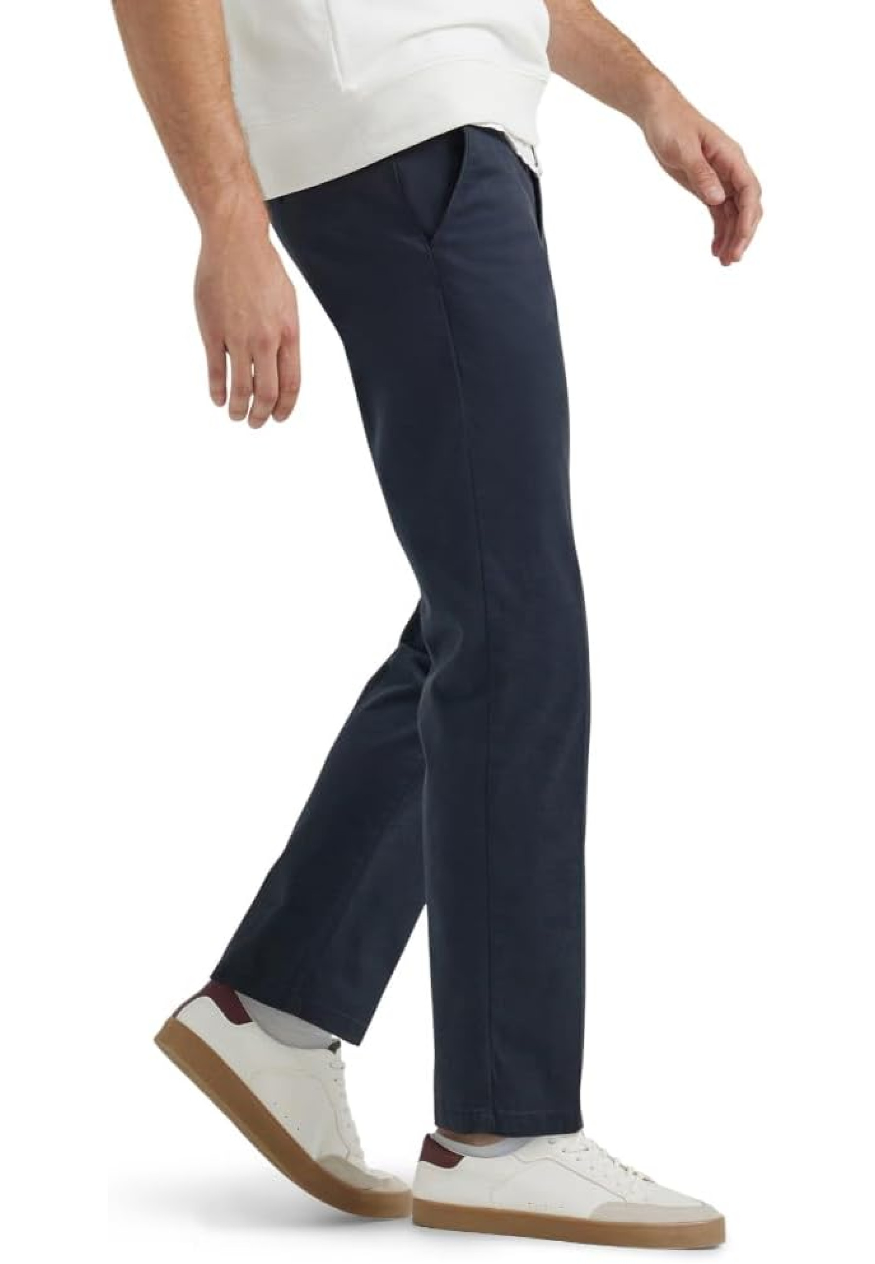 Чоловічі штани Lee Extreme Motion Flat Front Slim Straight, колір Navy