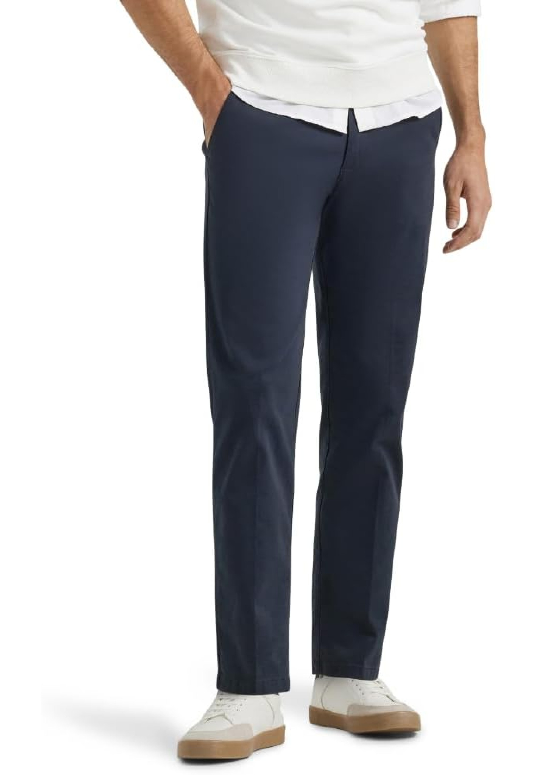 Чоловічі штани Lee Extreme Motion Flat Front Slim Straight, колір Navy