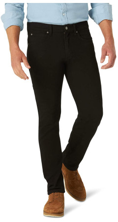 Чоловічі джинси Lee Men's Brushed Back Tapered Leg Jean, Black USA