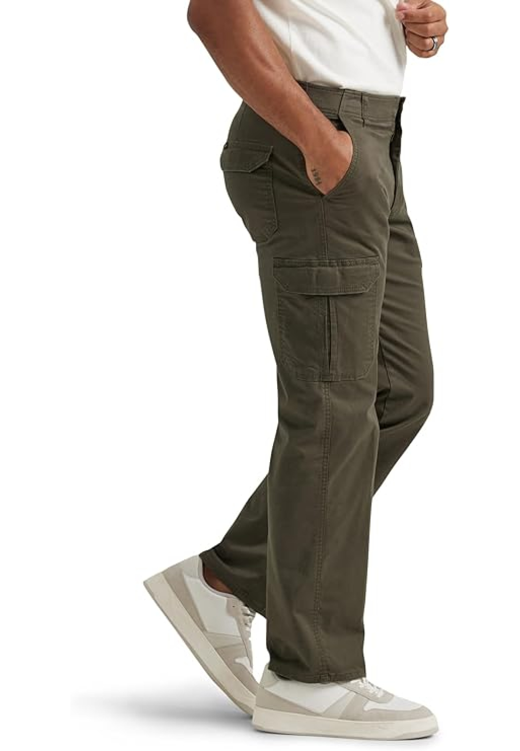 Мужские джинсы Lee Men's Extreme Motion Twill Cargo Pant Frontier Olive от Jeansok