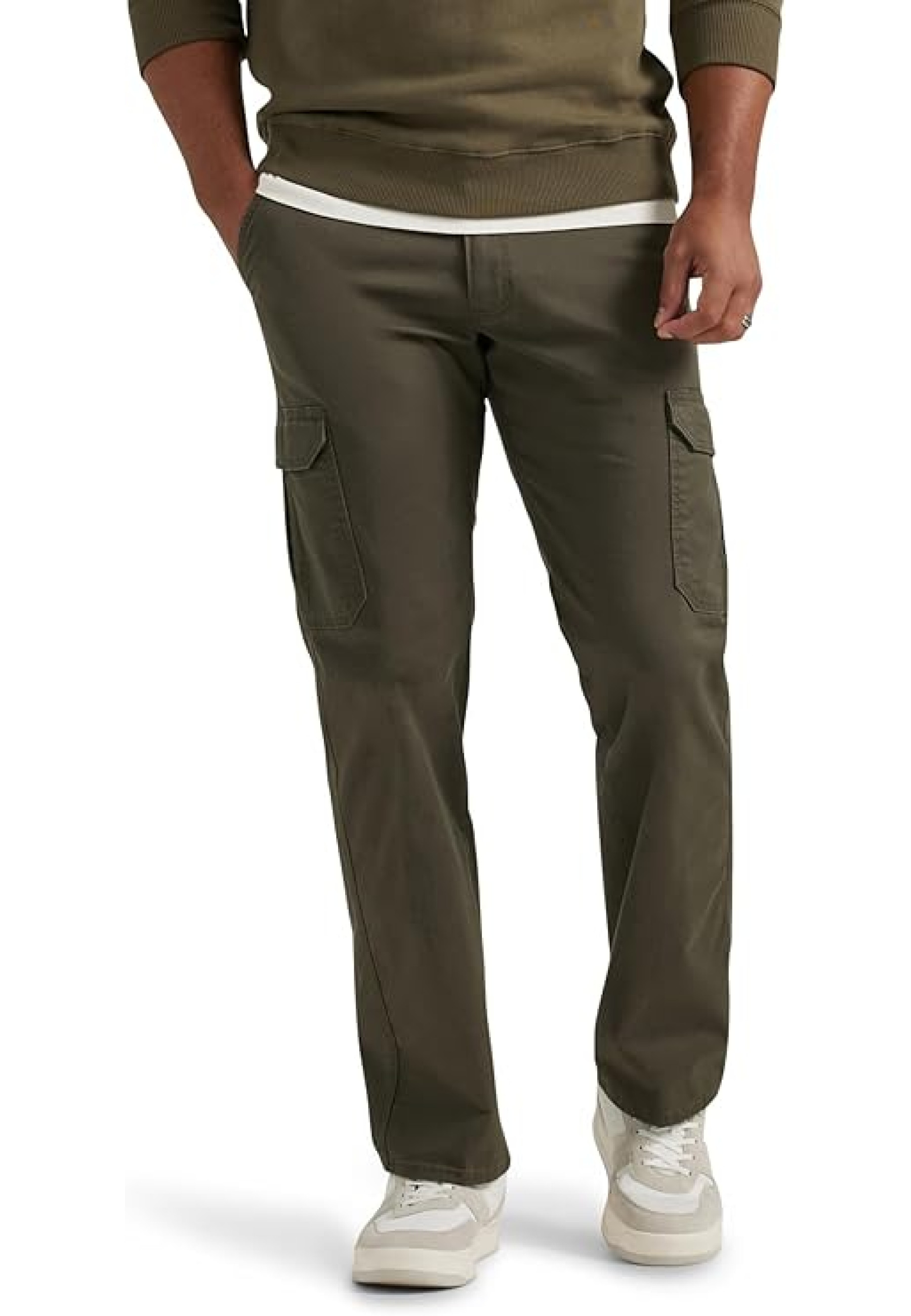 Мужские джинсы Lee Men's Extreme Motion Twill Cargo Pant Frontier Olive от Jeansok