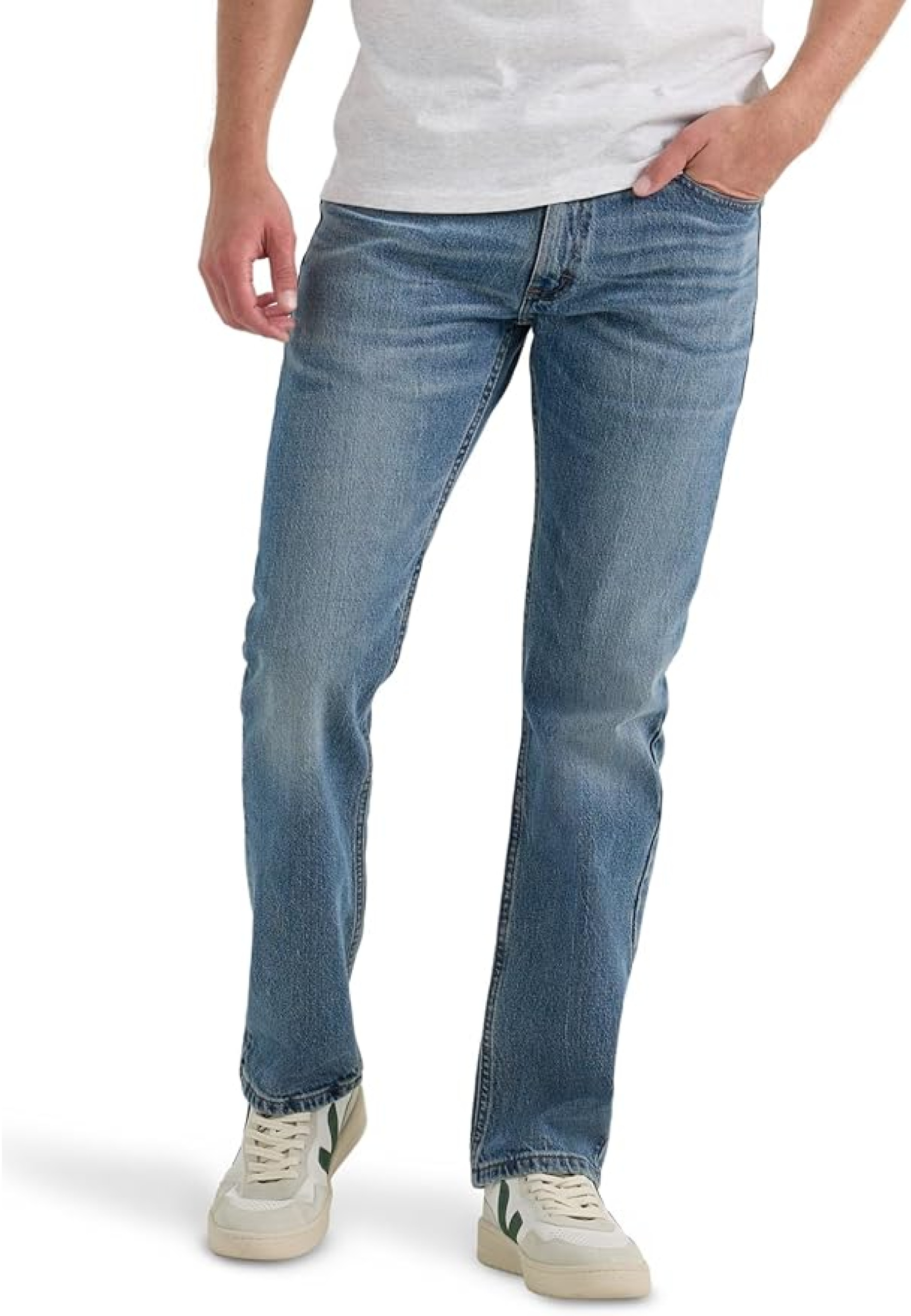 Чоловічі джинси Lee Legendary Slim Straight Jean Cardwell у повсякденному міському образі